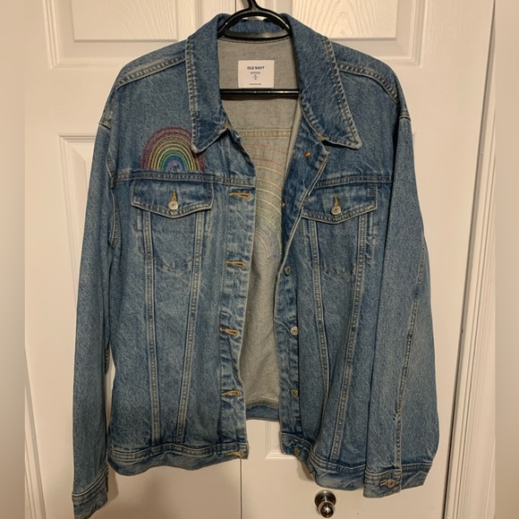 Old navy pride jean jacket - Picture 1 of 2